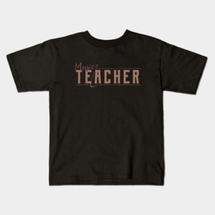 Music teacher // Vintage Kids T-Shirt